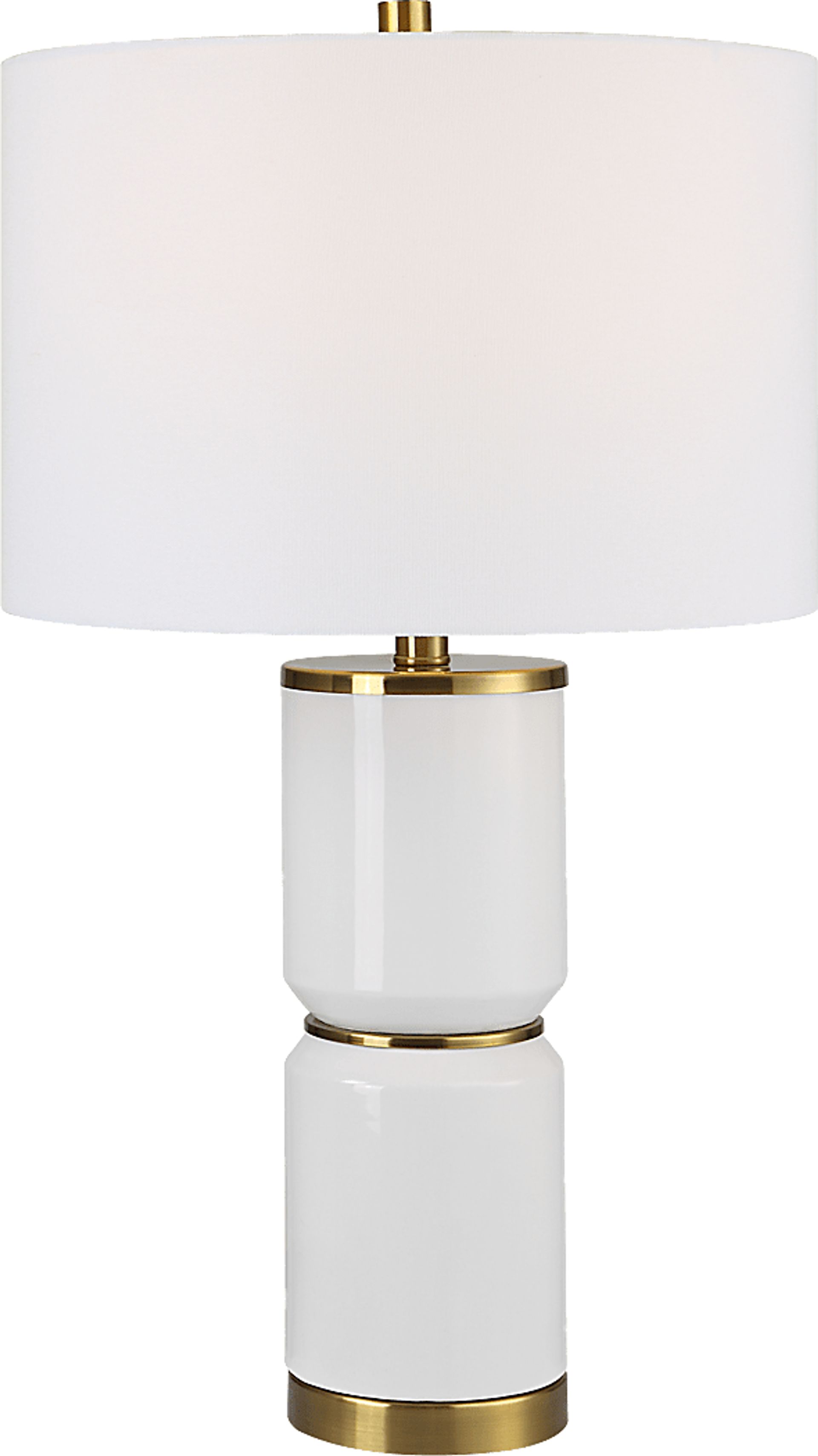 Valesca Circle White Lamp - Image 4