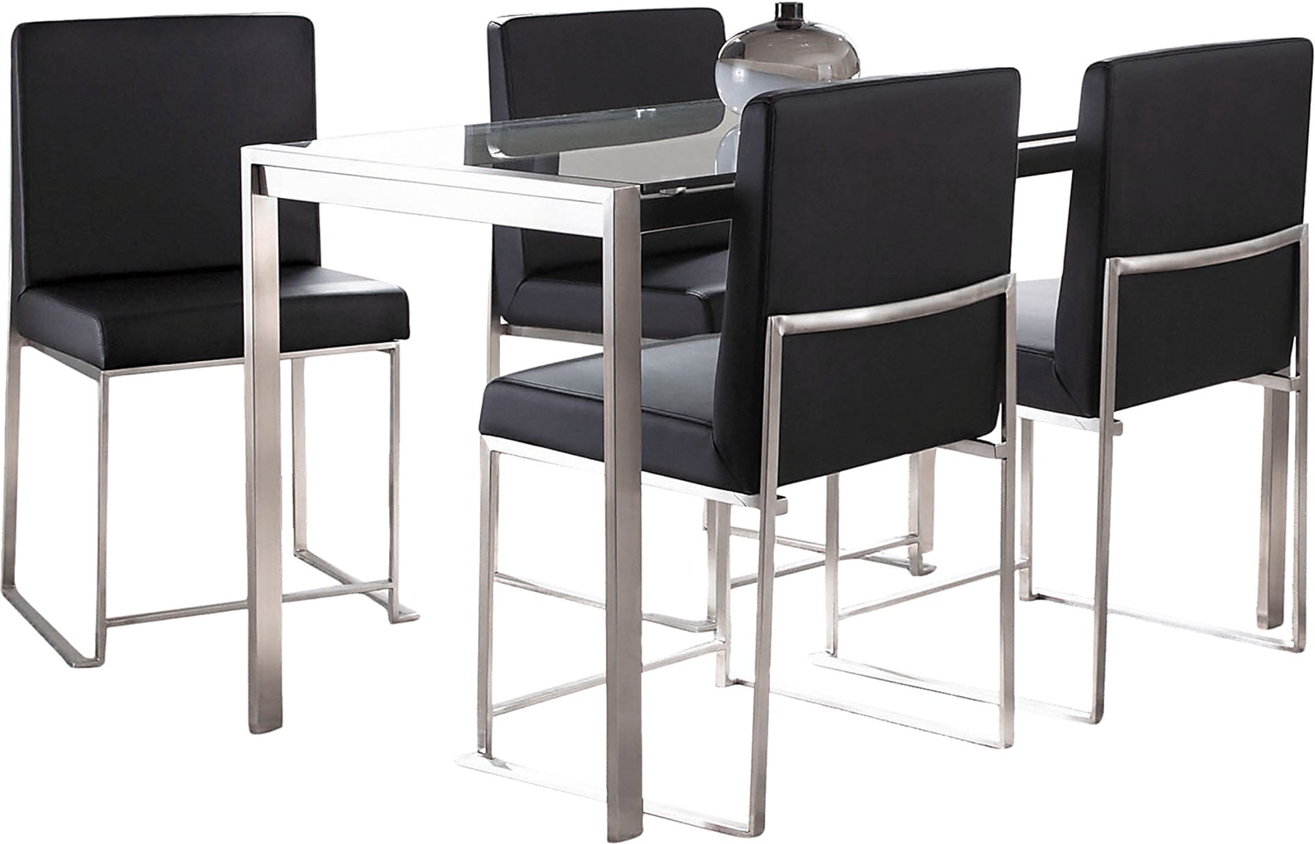 Valeview Black 5pc Dining Set - Image 1