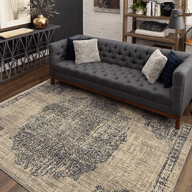 Valewood Indigo 5'3 x 7'10 Rug - Thumbnail - Image 10