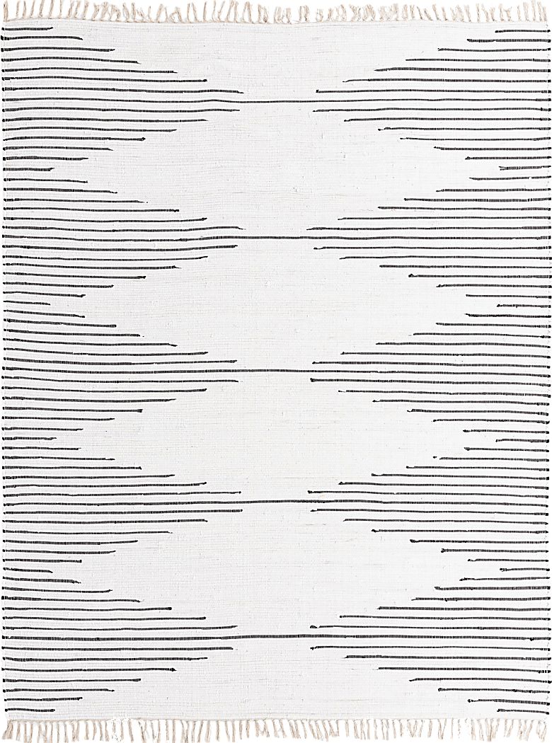 Valez White 9' x 12'2 Rug