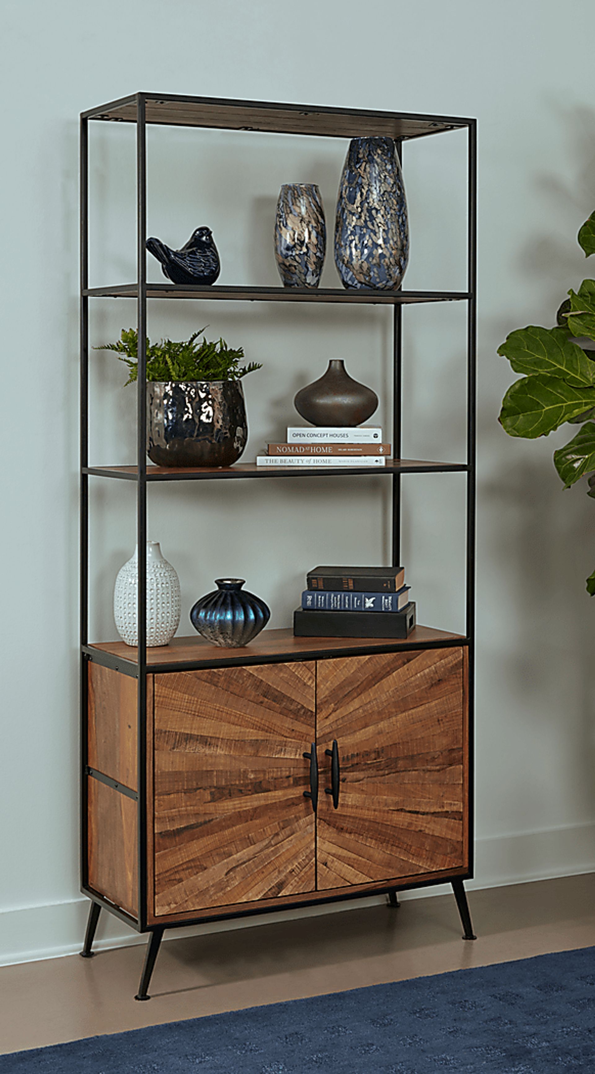 Valgro Brown Bookcase - Image 2