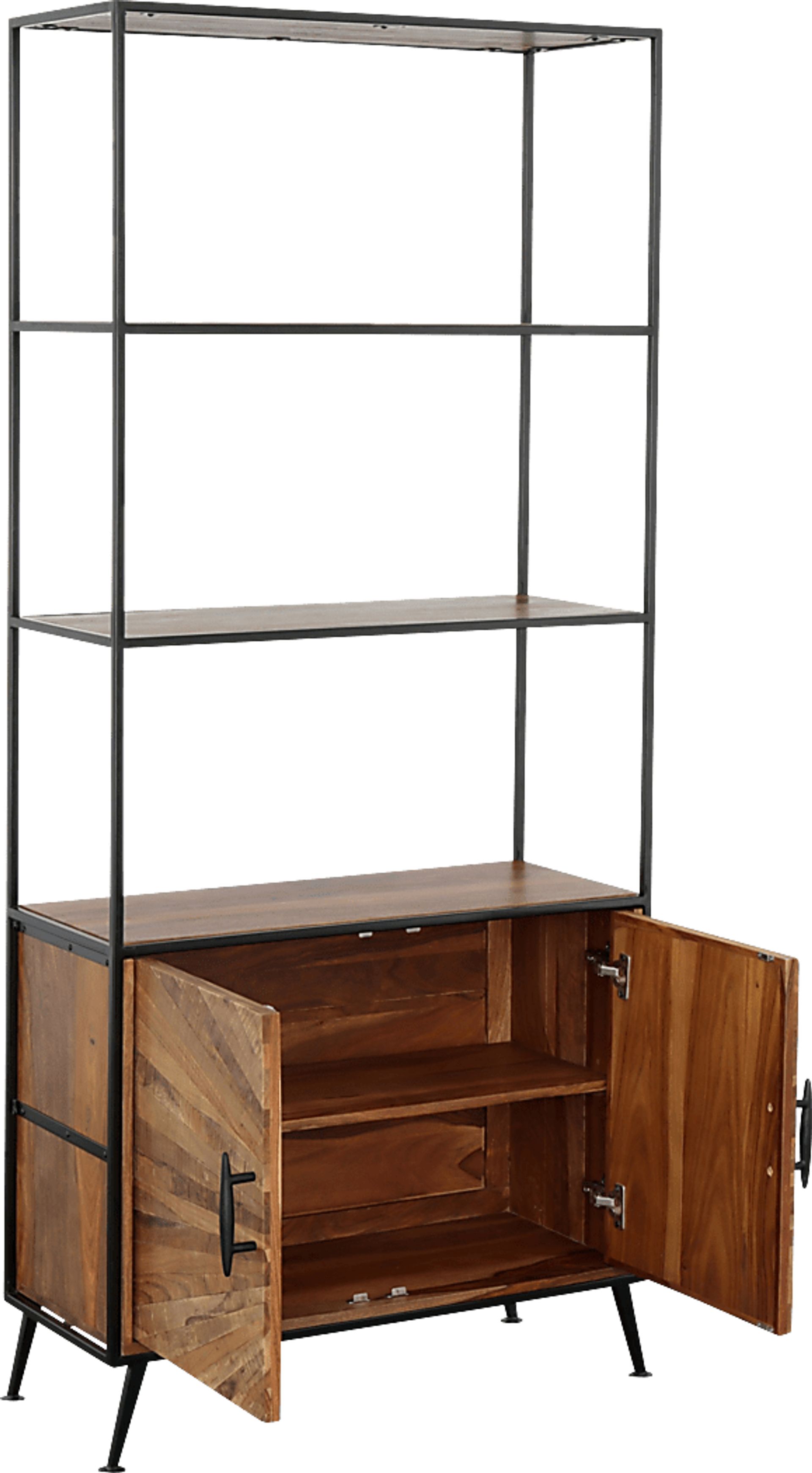 Valgro Brown Bookcase - Image 8
