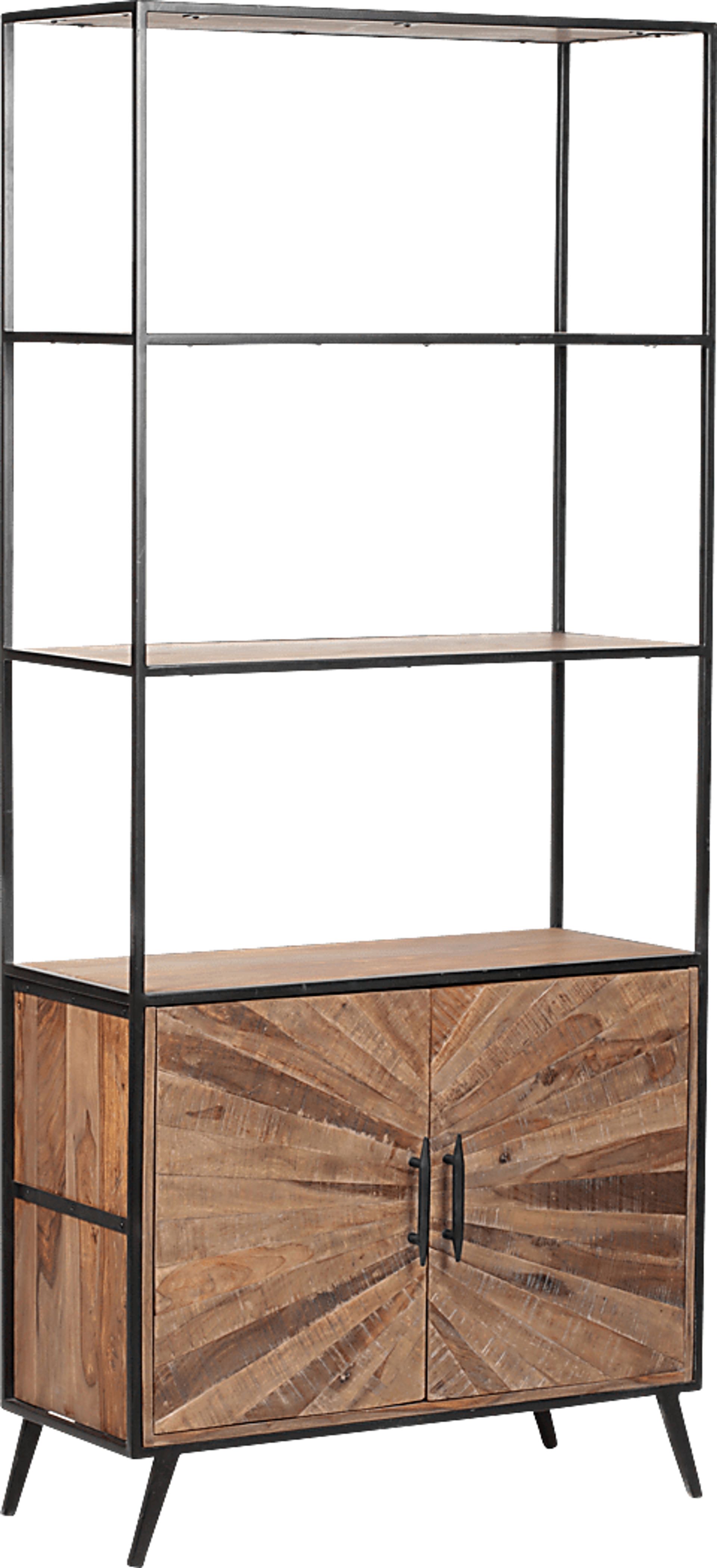 Valgro Brown Bookcase - Image 1