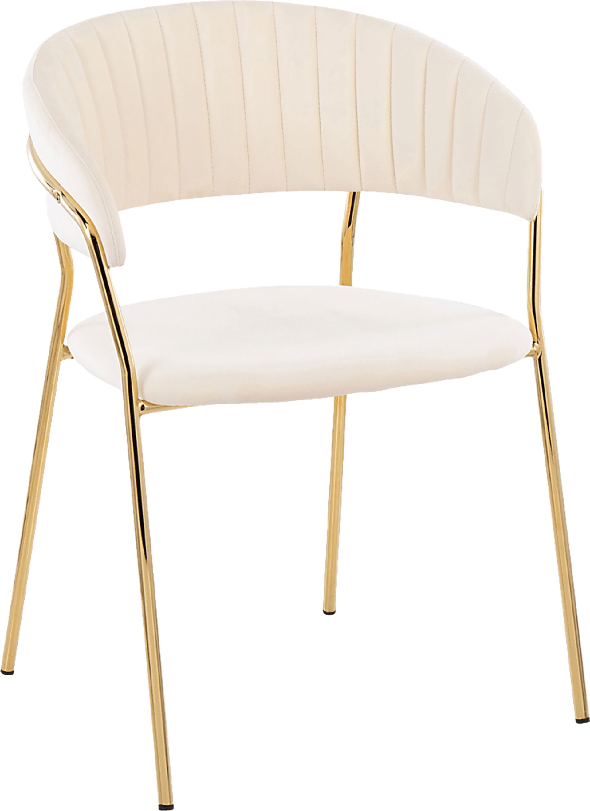 Valhigh Cream Arm Chair, Set of 2 - Image 2