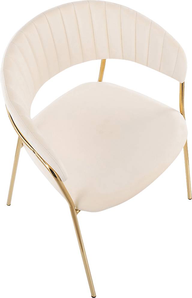 Valhigh Cream Arm Chair, Set of 2 - Thumbnail - Image 7