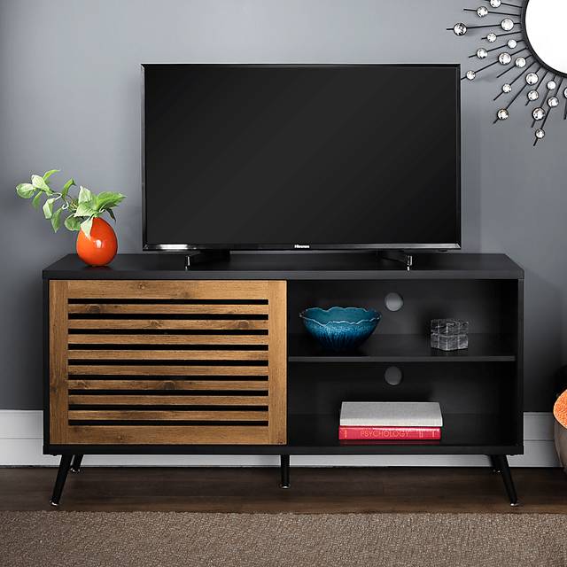 Valinda Black 52 in. Console - Thumbnail - Image 4