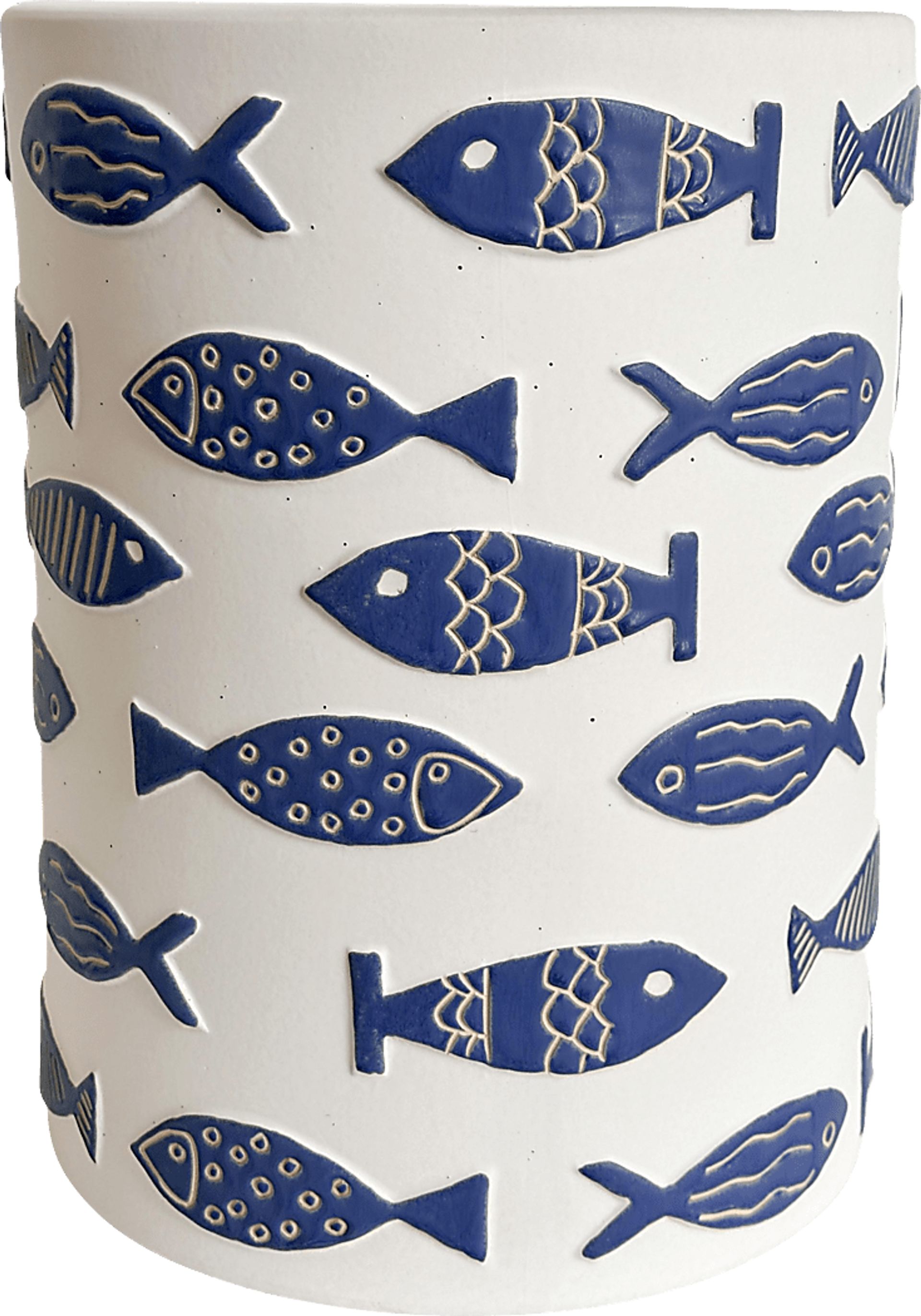 Valkyrecords VI Blue Side Table - Image 1