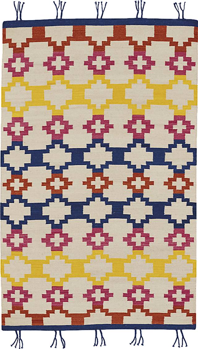 Valla Red 7' x 8' Rug - Thumbnail - Image 1