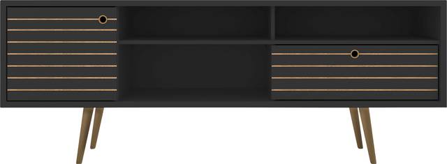 Vallar Black 71 In. Console - Thumbnail - Image 1