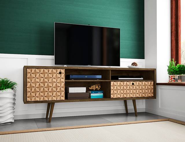 Vallar Brown/Toffee 71 In. Console - Thumbnail - Image 3