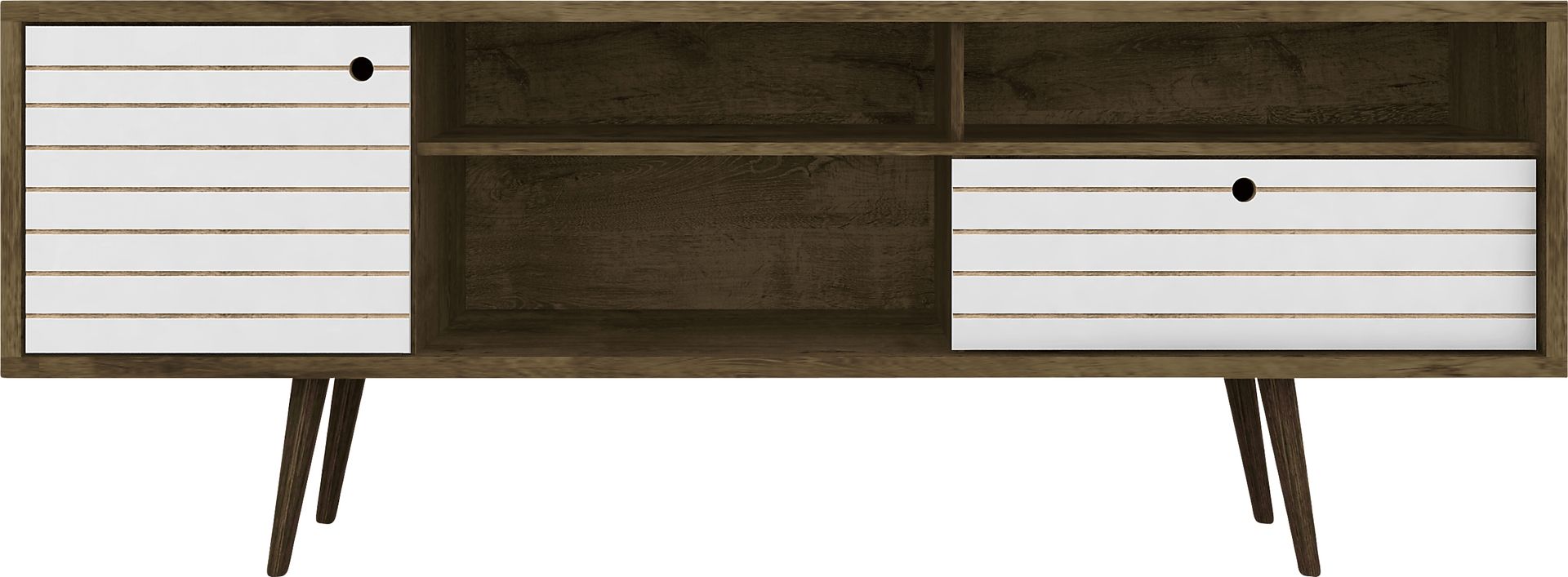 Vallar Brown/White 71 In. Console - Image 1