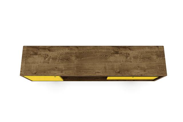 Vallar Brown/Yellow 71 In. Console - Thumbnail - Image 7