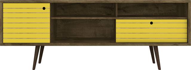 Vallar Brown/Yellow 71 In. Console - Thumbnail - Image 1