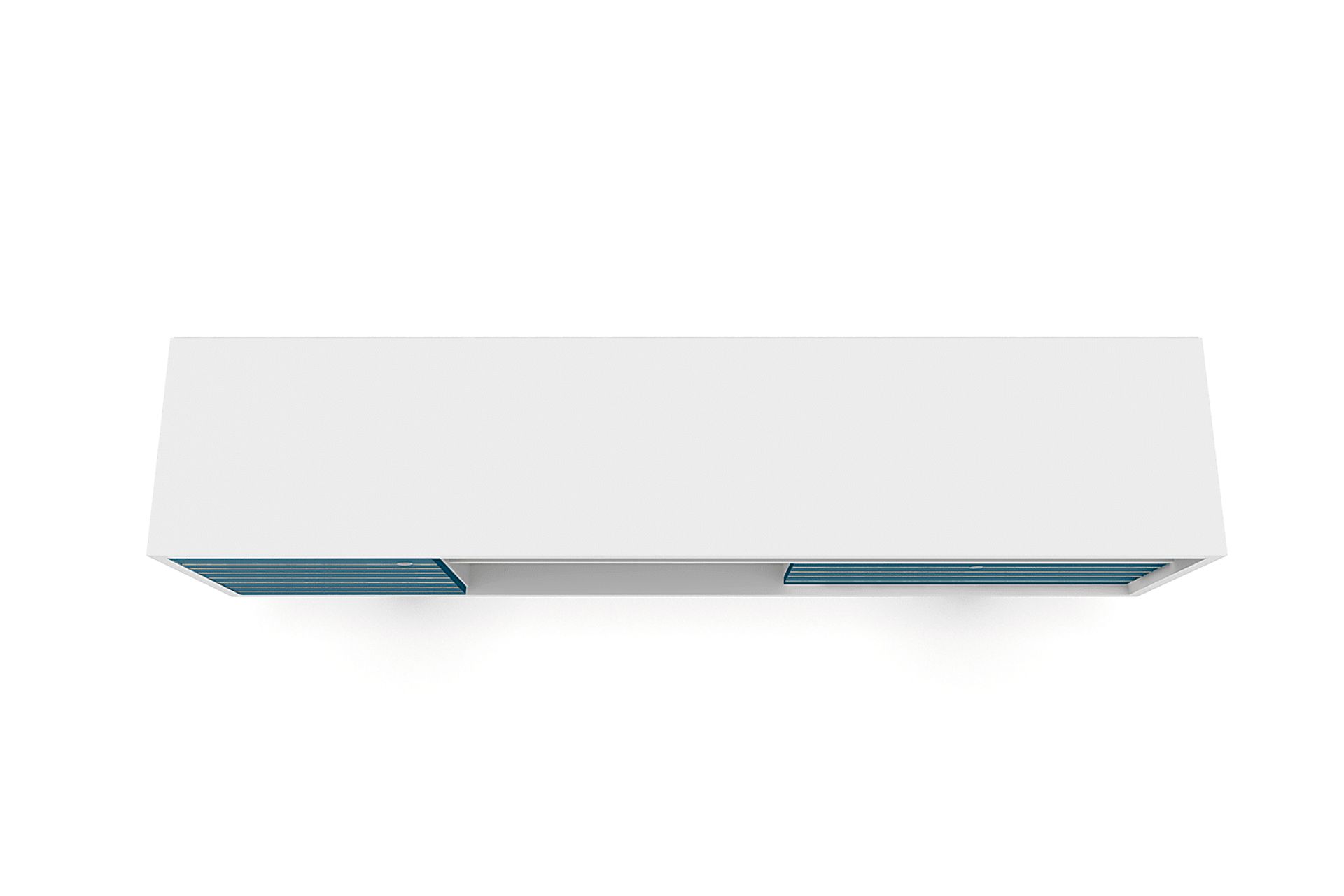 Vallar White/Blue 71 In. Console - Image 7