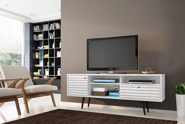 Vallar White/White 71 In. Console - Thumbnail - Image 3