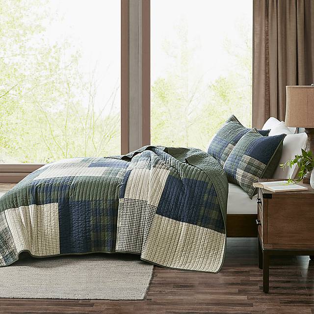 Vallete Green 3 Pc King/California King Coverlet Set - Thumbnail - Image 10