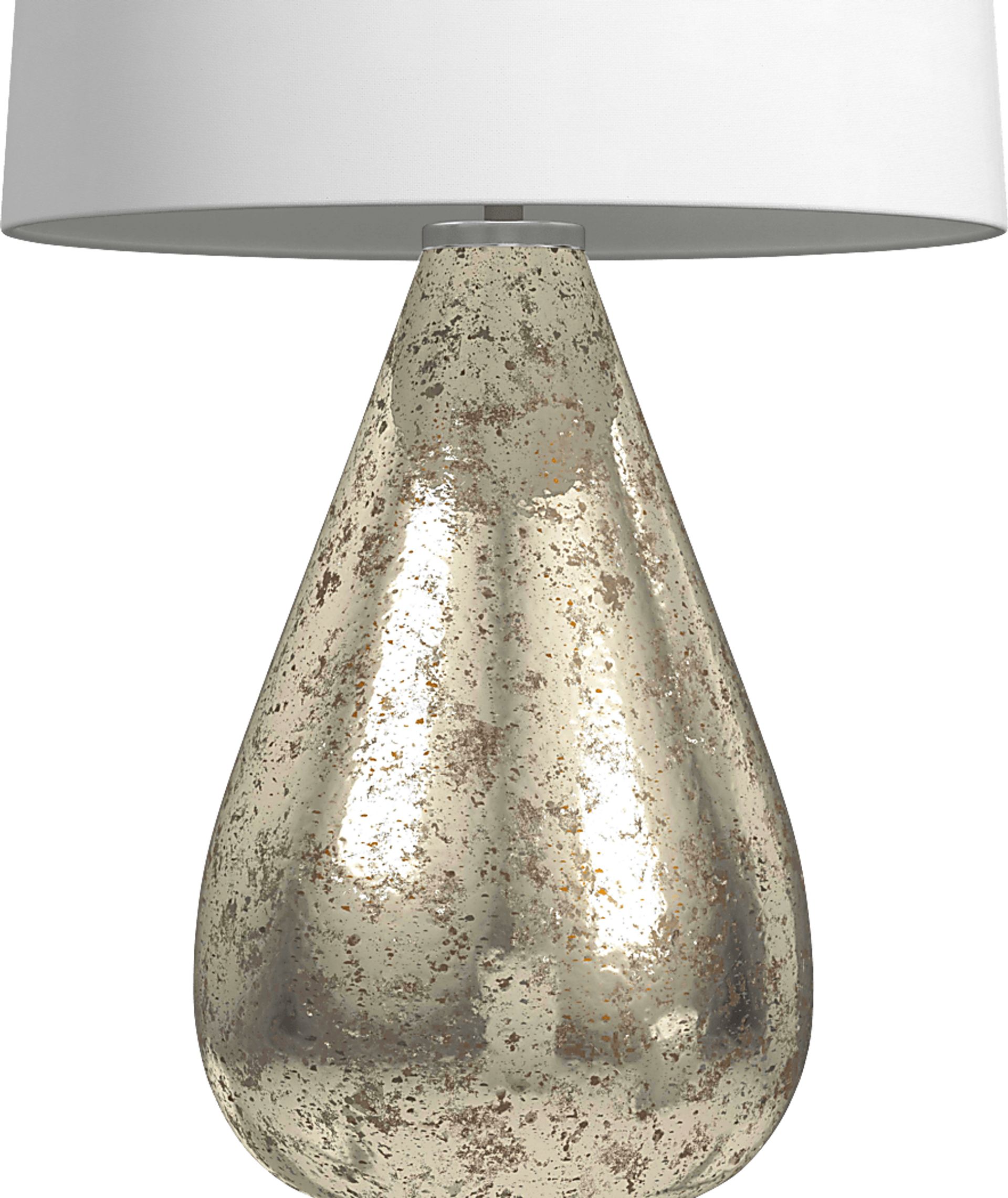 Valletta Circle Silver Lamp - Image 4