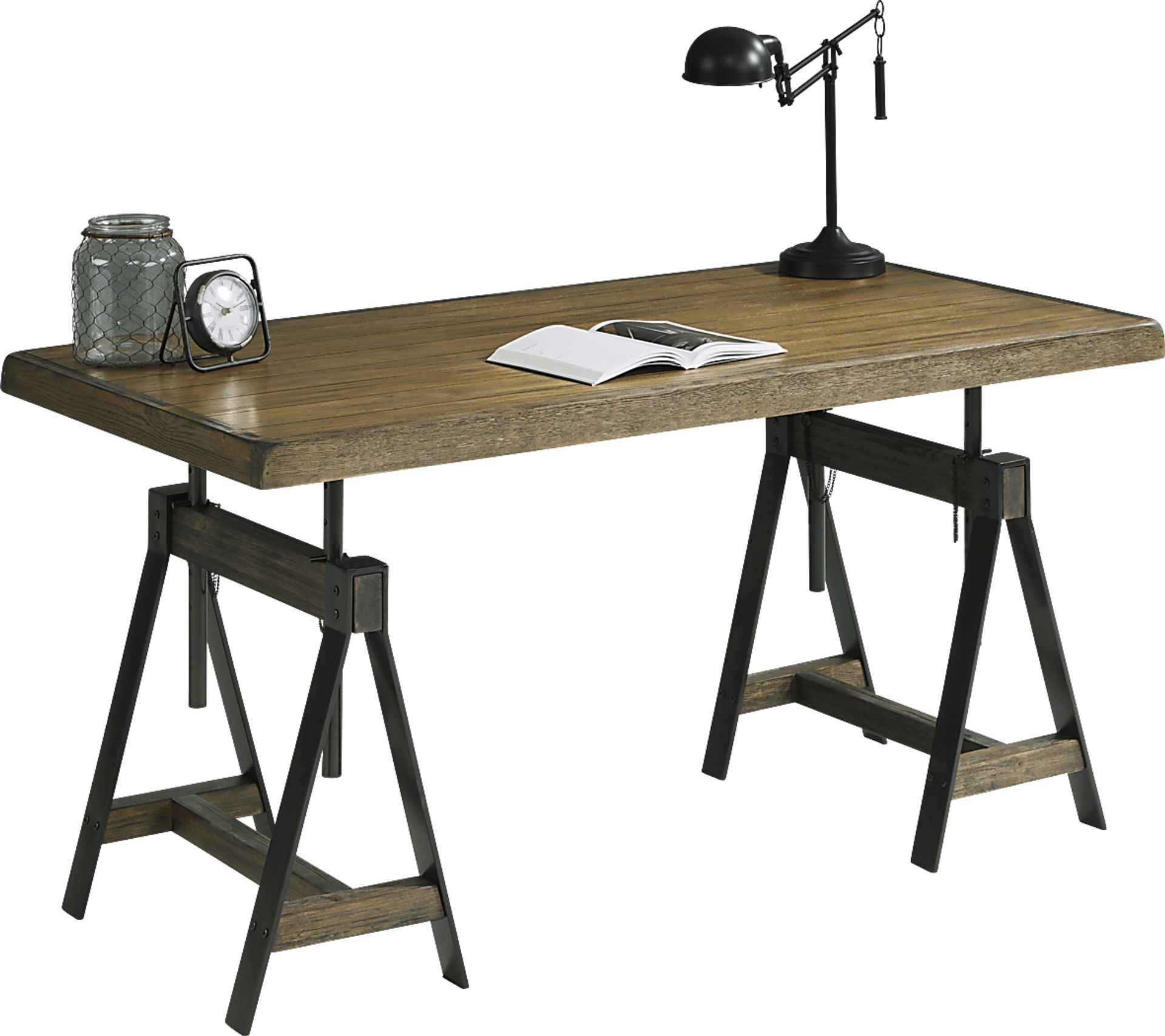 Valley Park Brown Desk - Image 2