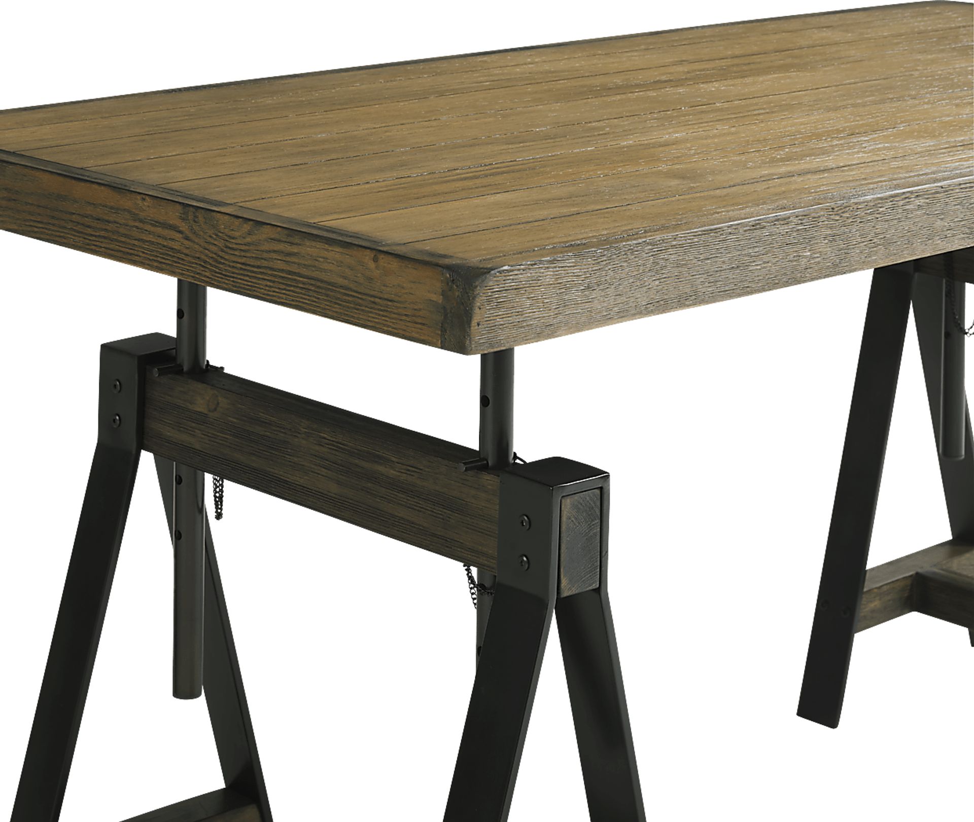Valley Park Brown Desk - Image 3