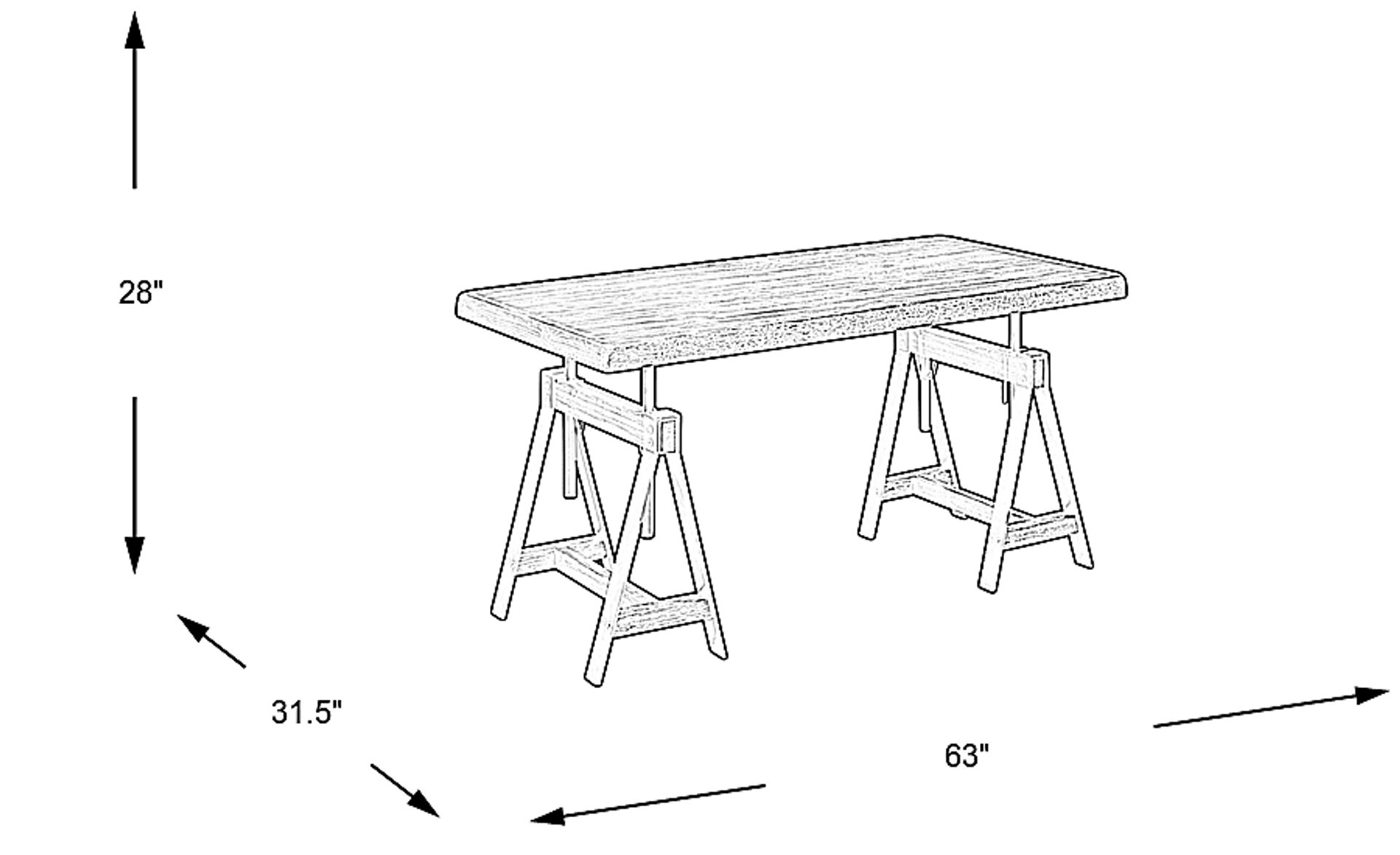 Dimension Image. Please refer to the Dimension Tab on this page for dimension details.