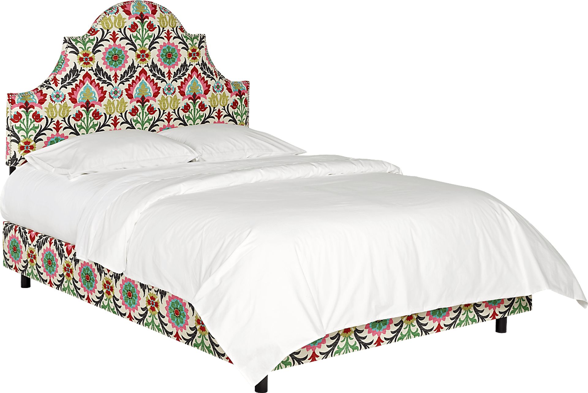 Kids Vallie Green Floral Full Bed - Image 1