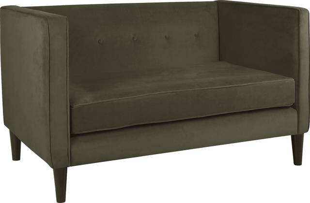 Vallie Pewter Settee - Thumbnail - Image 1