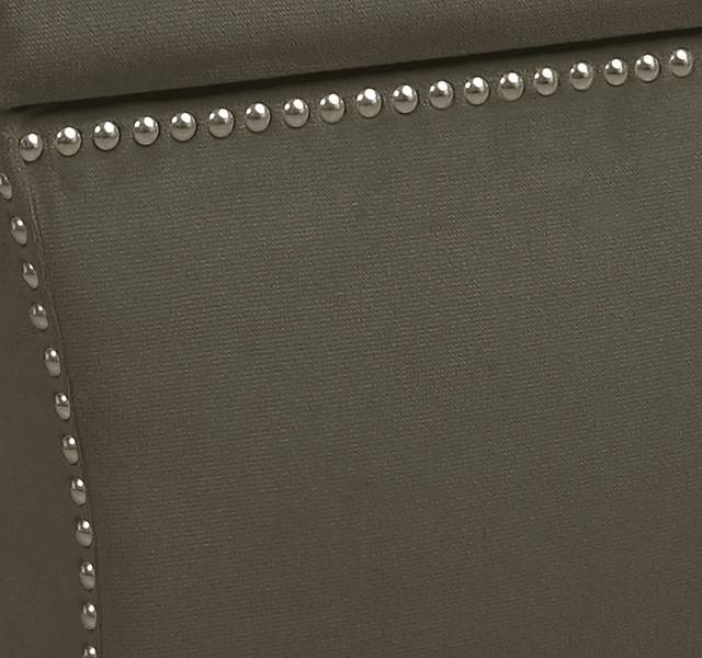 Vallie Pewter Storage Ottoman - Thumbnail - Image 2
