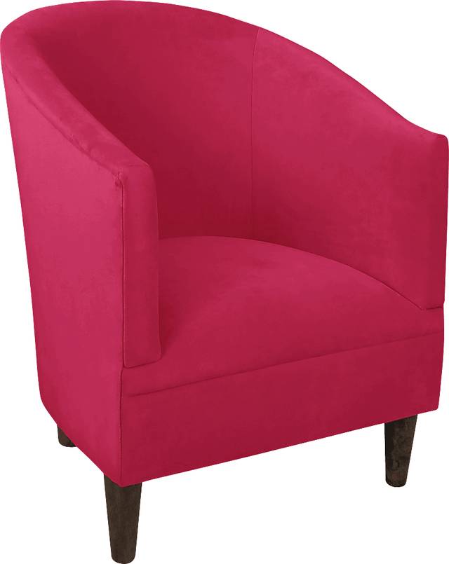 Vallie Raspberry Chair - Thumbnail - Image 1