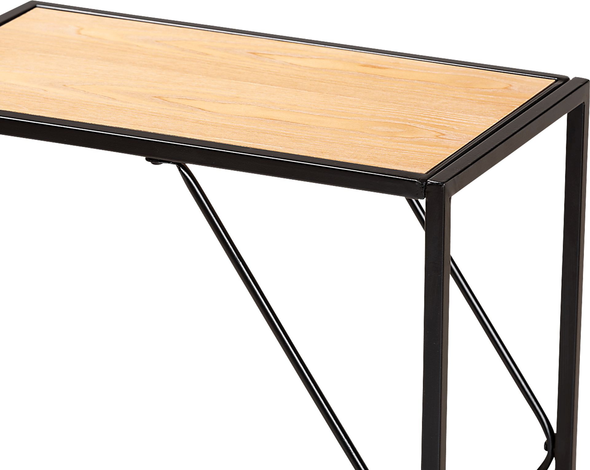 Valljean Brown End Table - Image 4