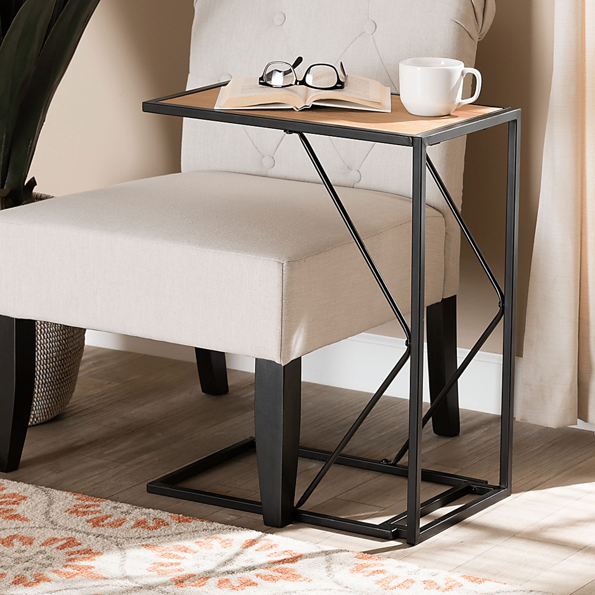 Valljean Brown End Table - Image 6