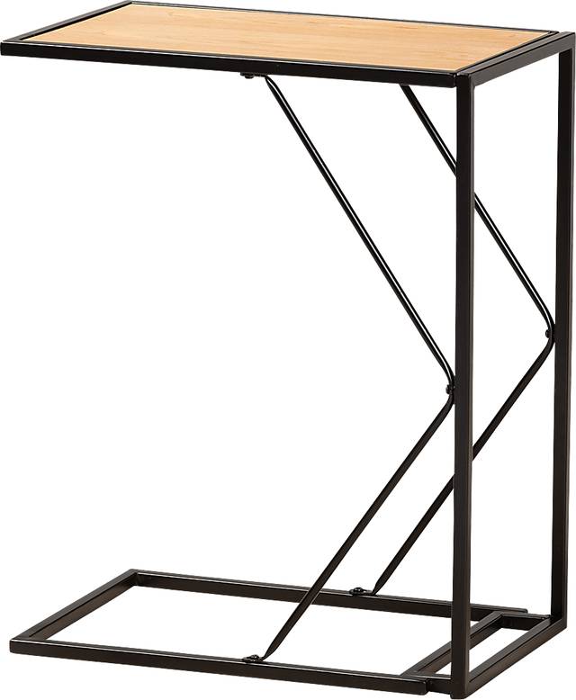 Valljean Brown End Table - Thumbnail - Image 1