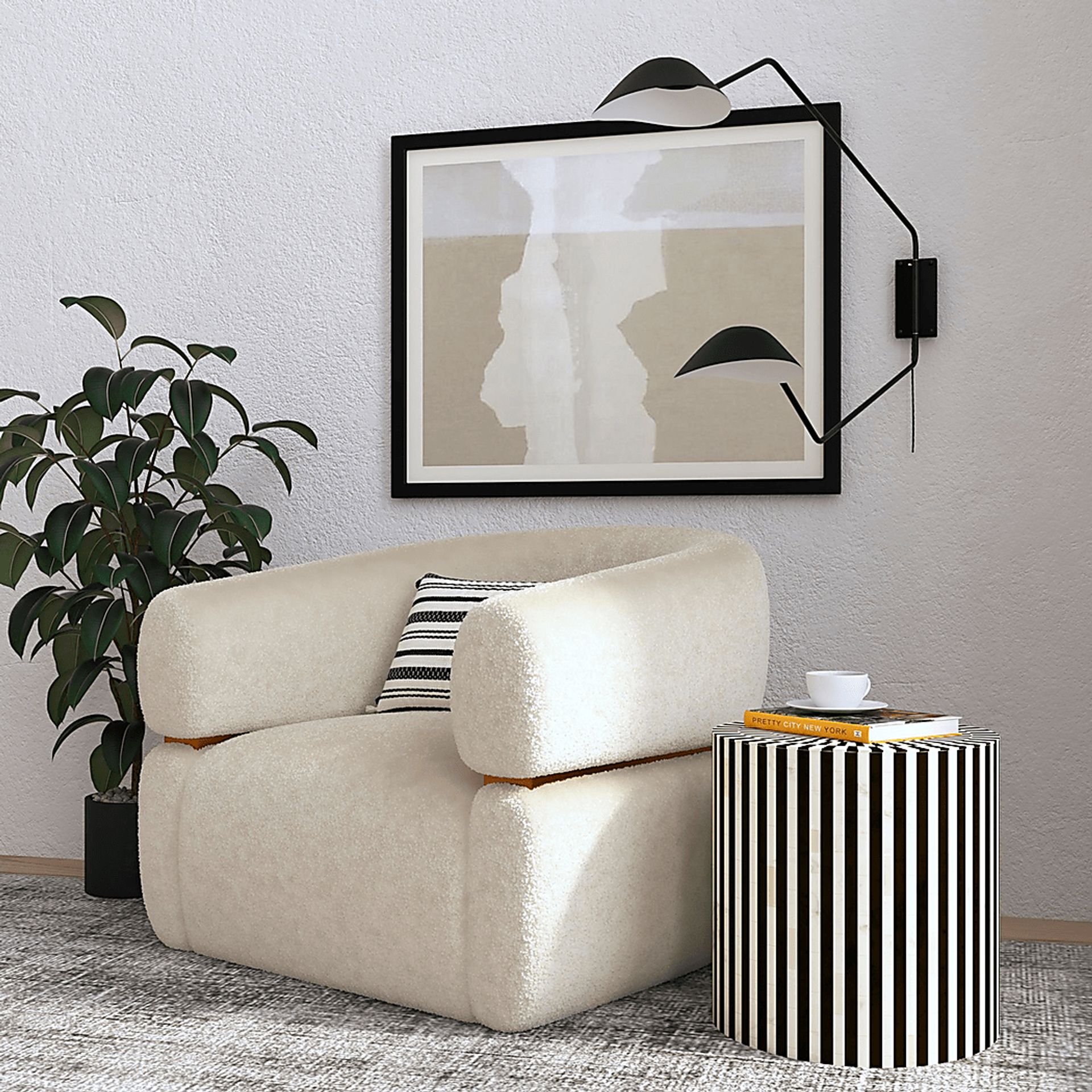 Vallonia Black Accent Table - Image 2