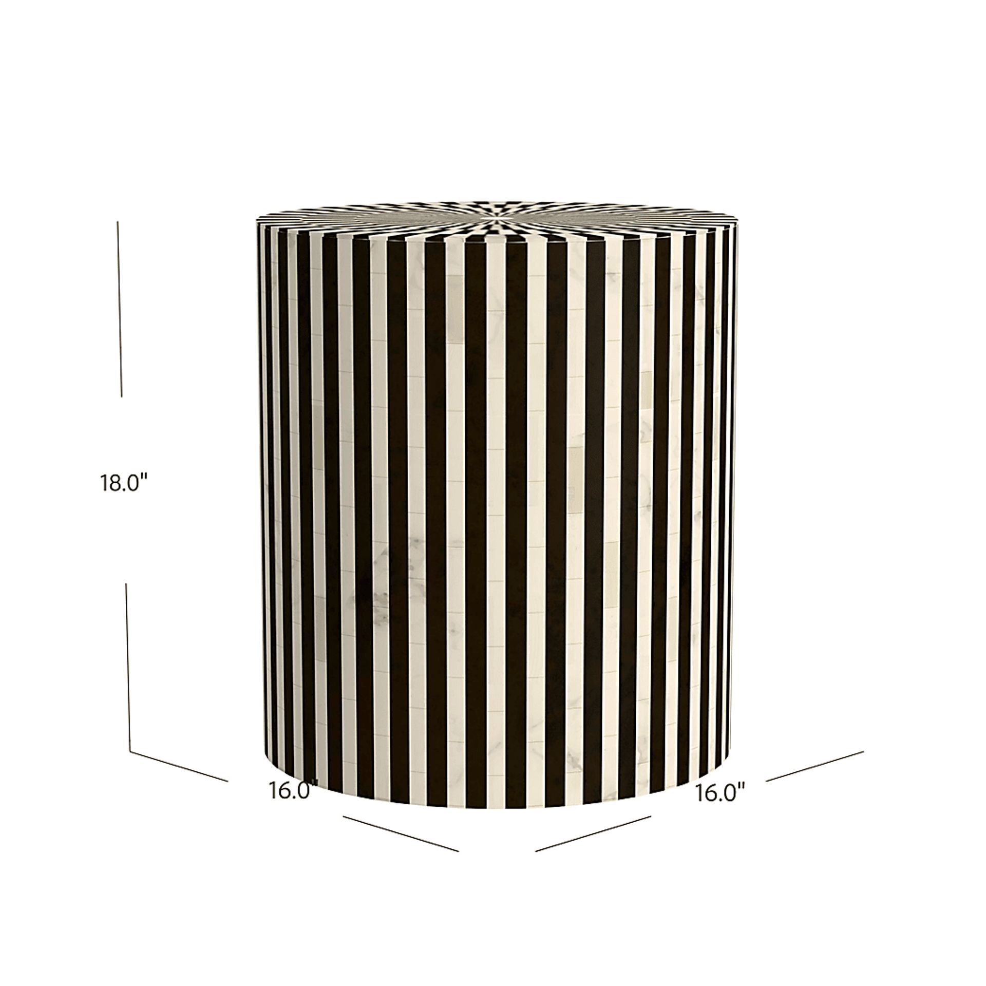 Vallonia Black Accent Table - Image 6