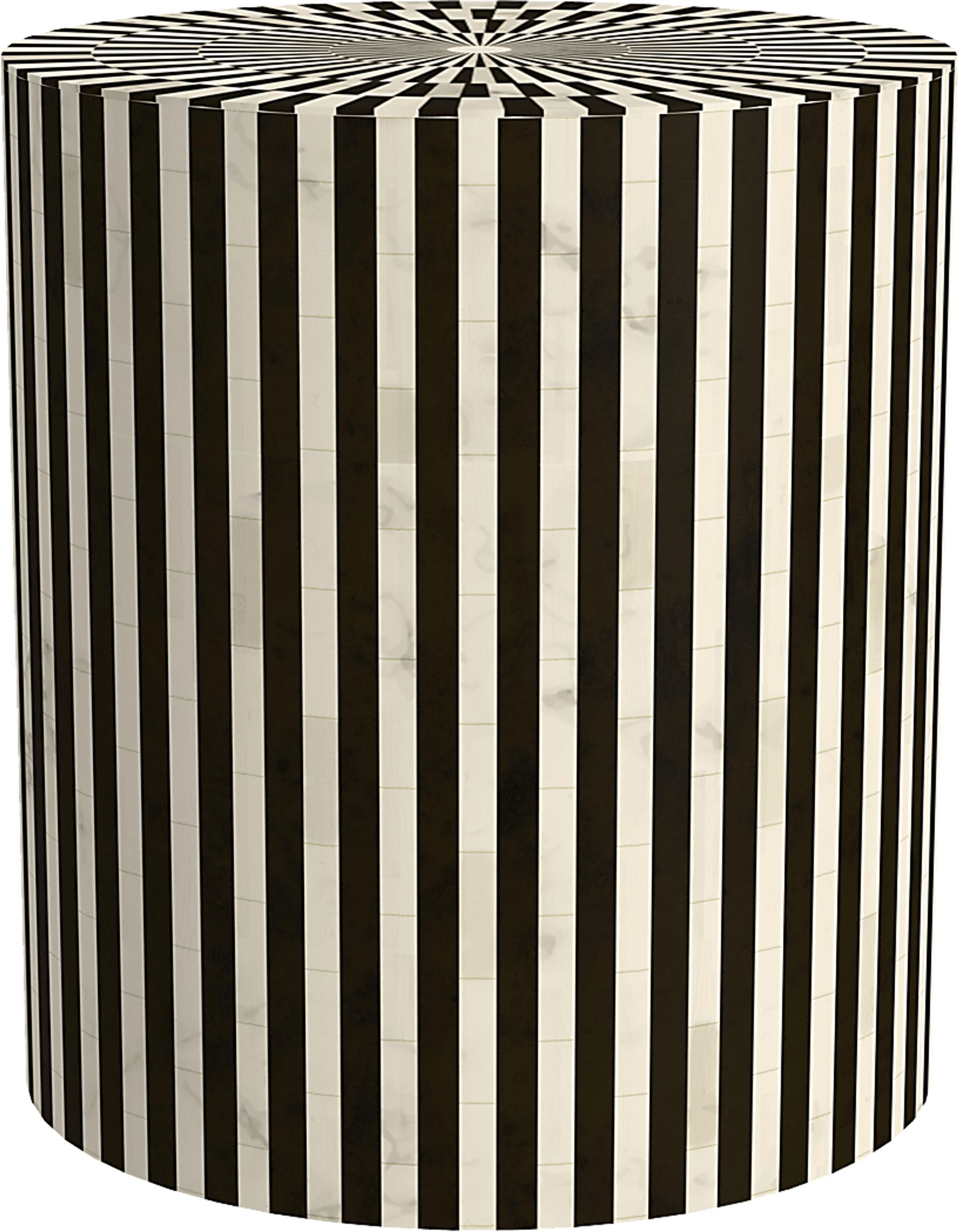 Vallonia Black Accent Table - Image 1