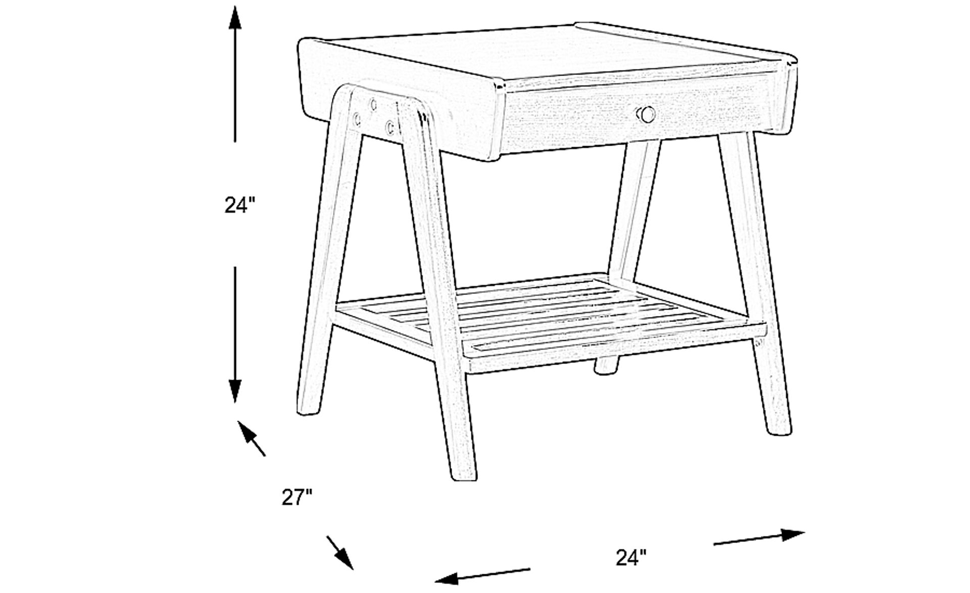 Dimension Image. Please refer to the Dimension Tab on this page for dimension details.