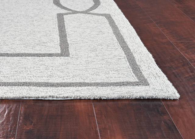 Valmack Beige 7' Square Indoor/Outdoor Rug - Thumbnail - Image 5