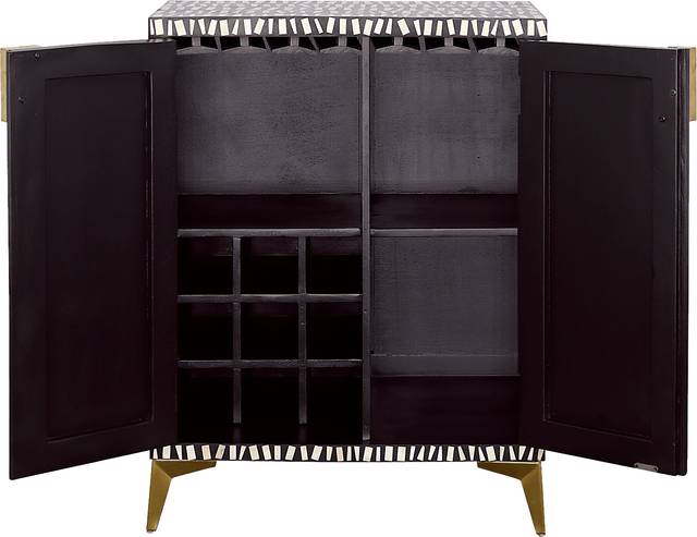 Valona Black Accent Cabinet - Thumbnail - Image 4
