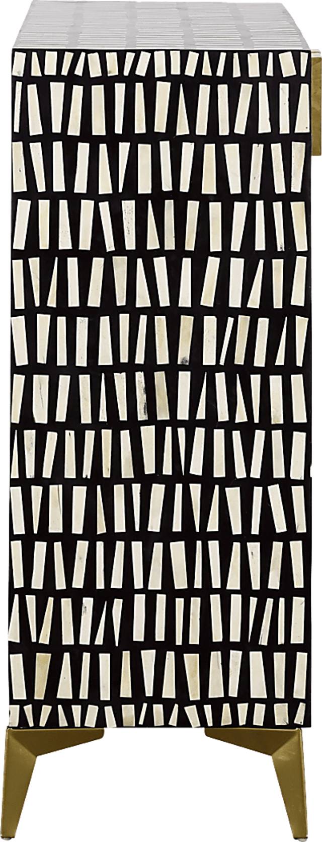 Valona Black Accent Cabinet - Thumbnail - Image 5