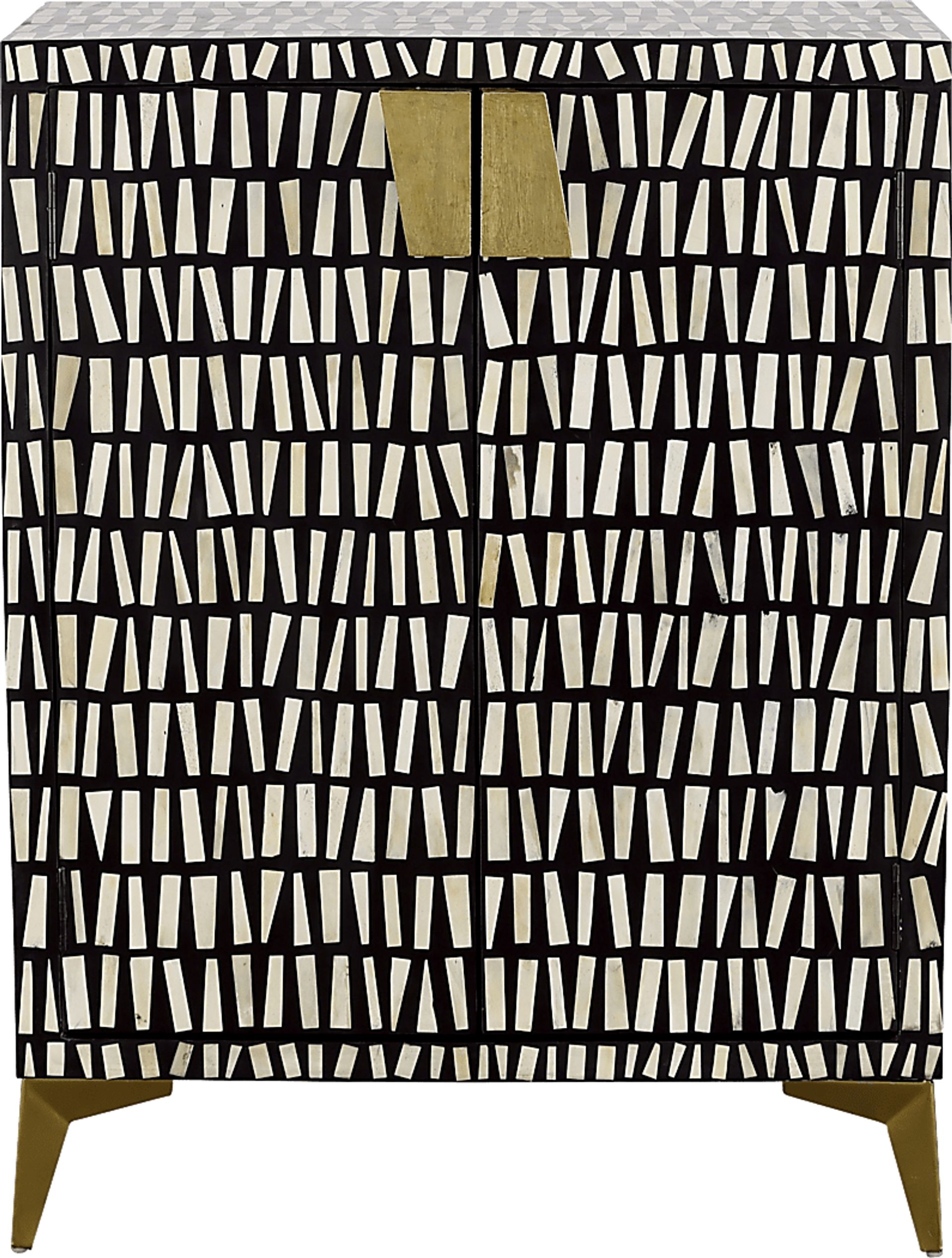 Valona Black Accent Cabinet - Image 3