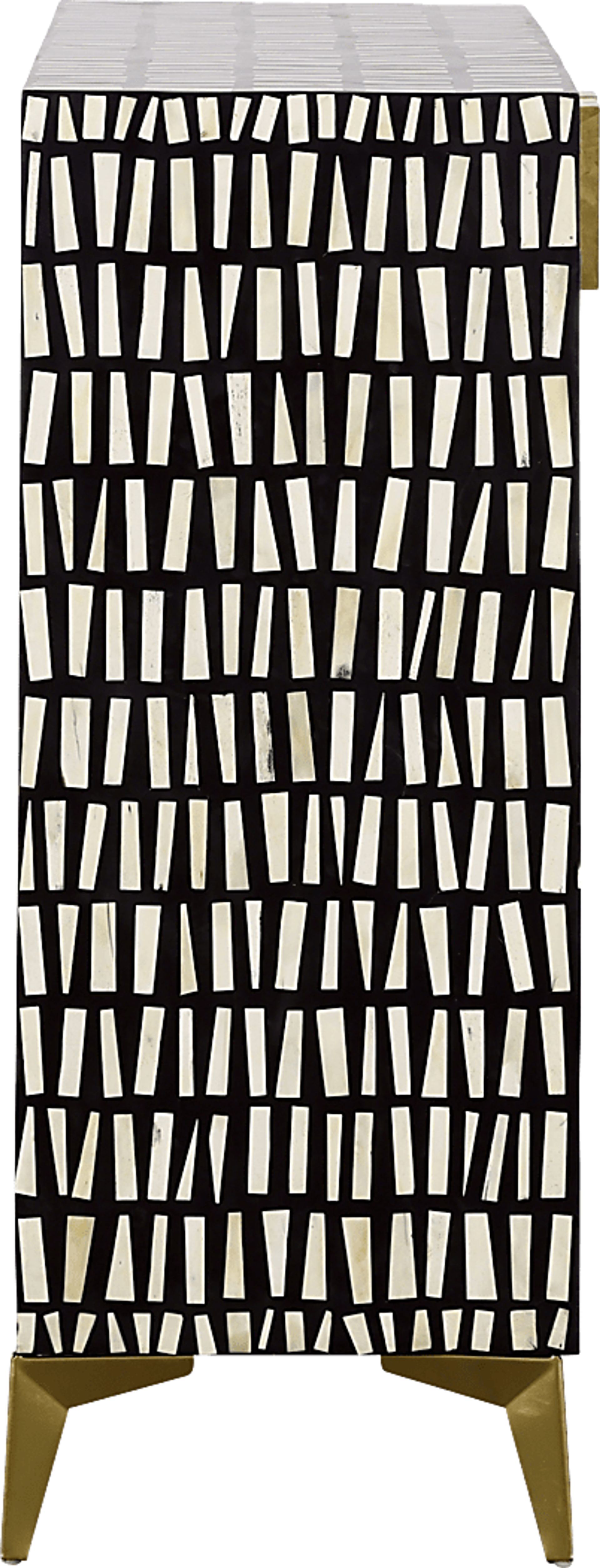 Valona Black Accent Cabinet - Image 5