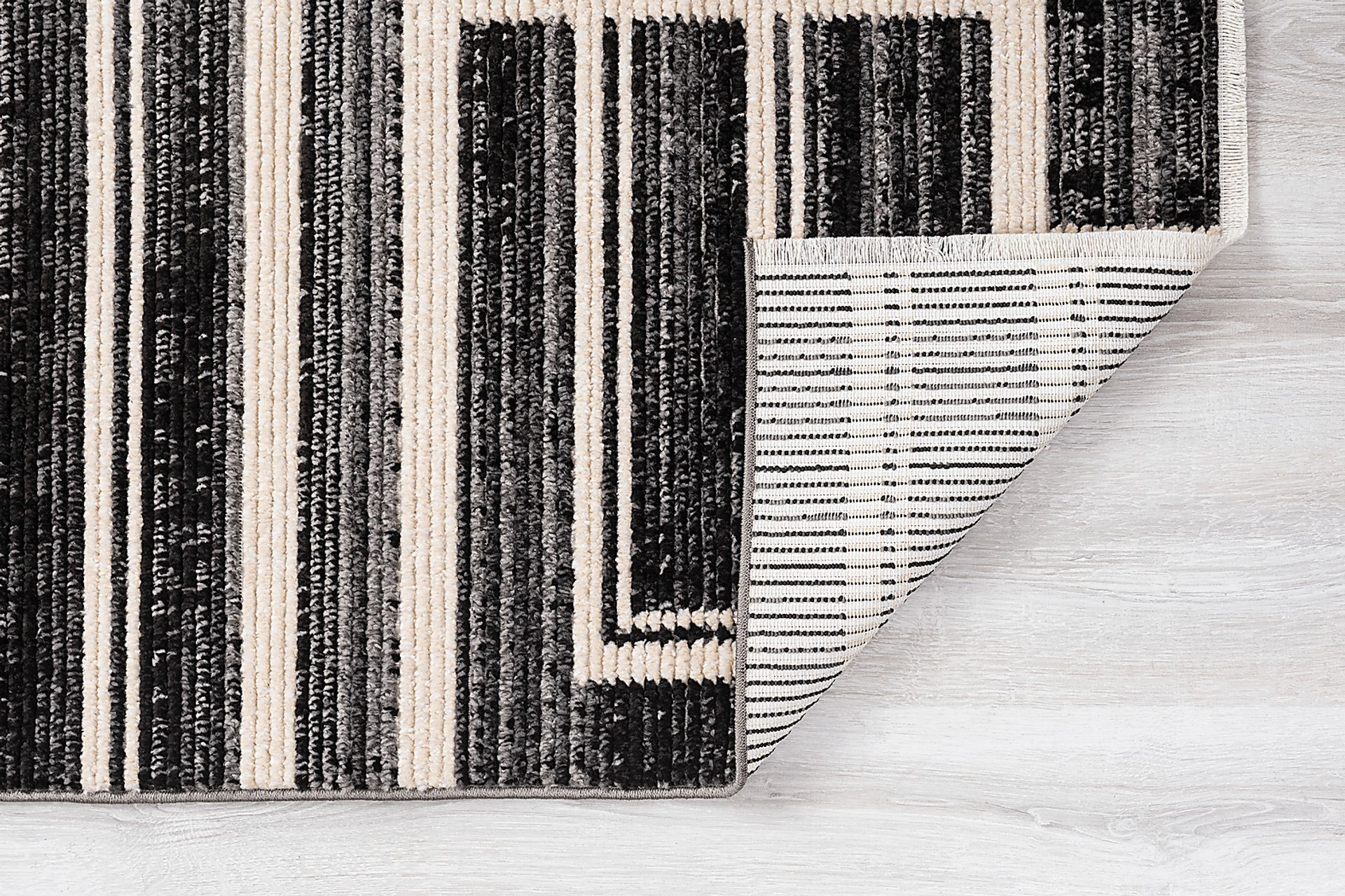 Valraine Black 5'7 x 7'7 Rug - Image 9