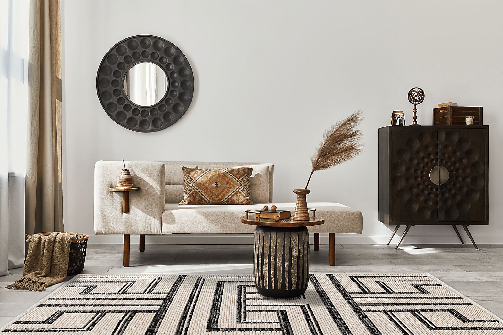 Valraine Ivory 7'10 x 10'1 Rug - Image 2
