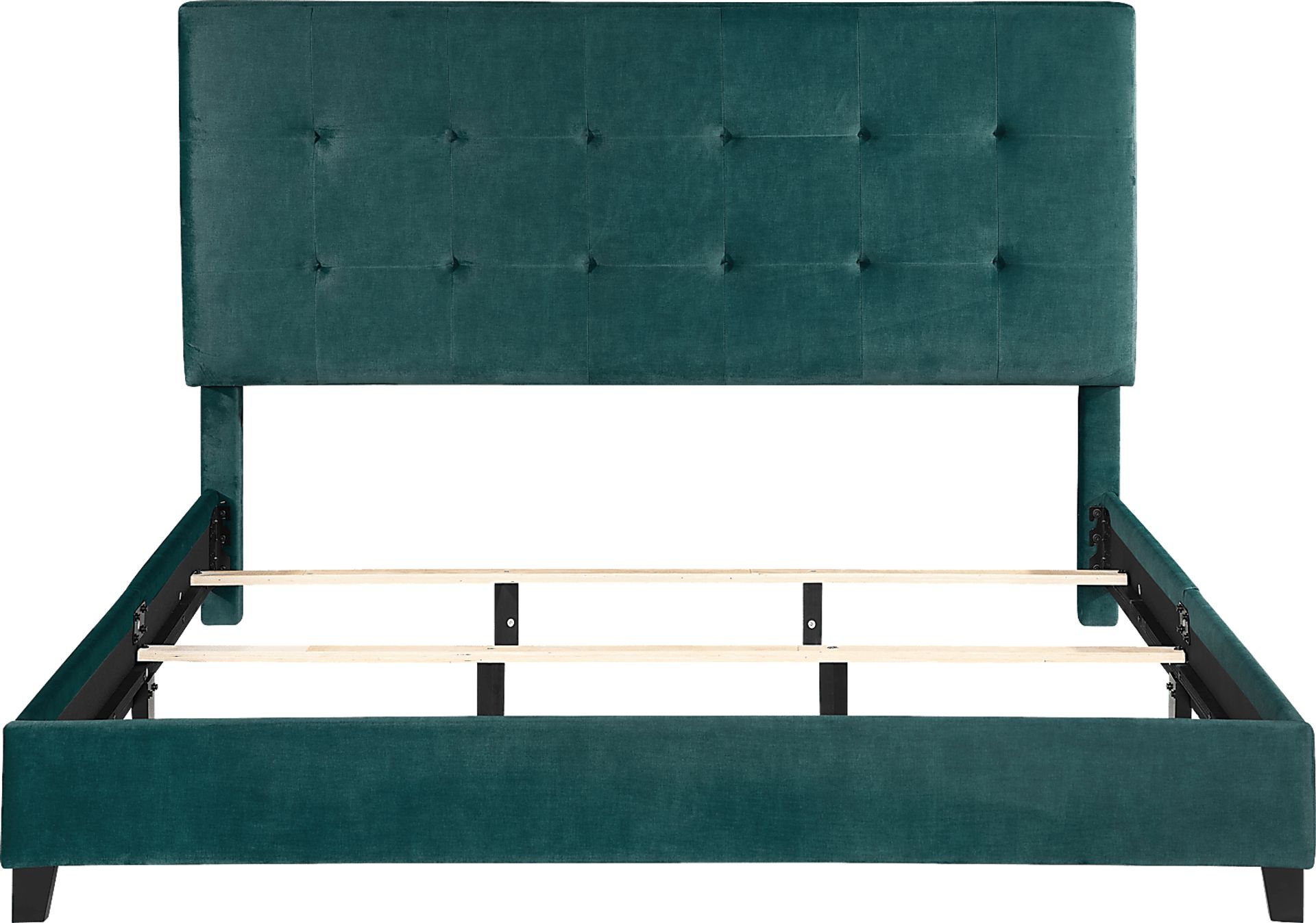 Valria Green King Upholstered Bed - Image 6