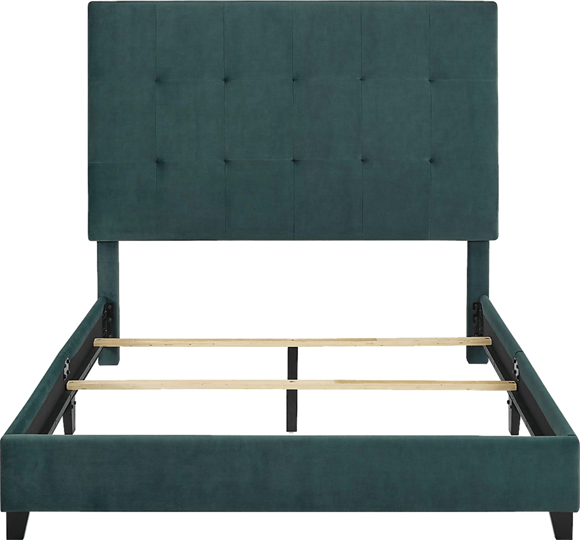 Valria Green Queen Upholstered Bed - Image 6