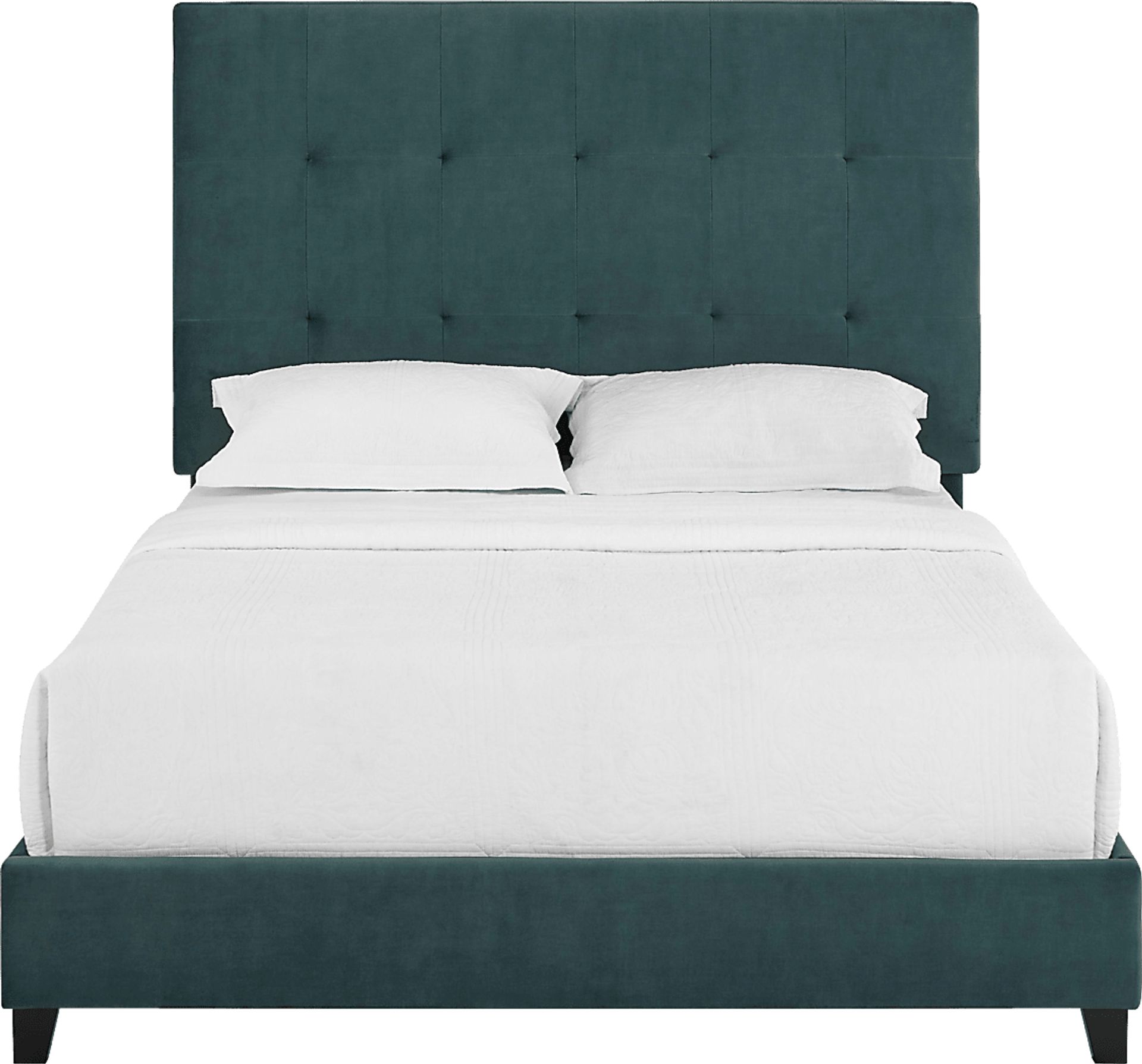 Valria Green Queen Upholstered Bed - Image 7