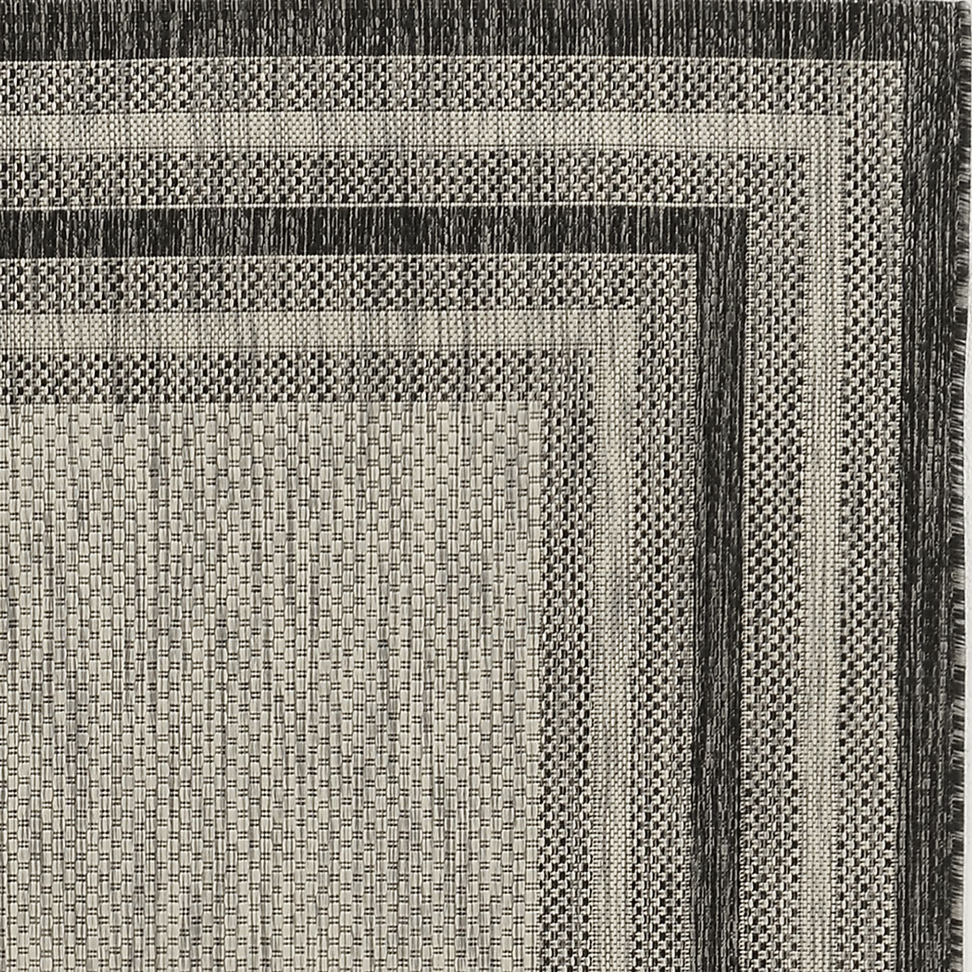 Valtry Gray 5'3 x 7'7 Indoor/Outdoor Rug - Image 2
