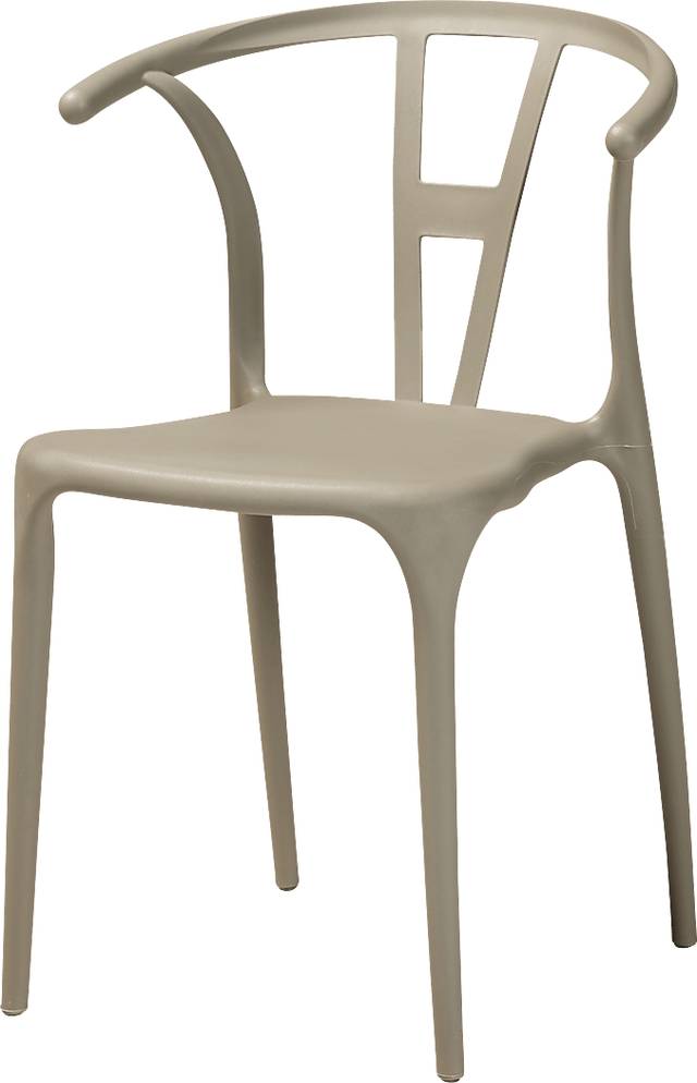 Valverde Beige Arm Chair, Set of 4 - Thumbnail - Image 3