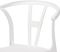 Valverde White Arm Chair Set of 4