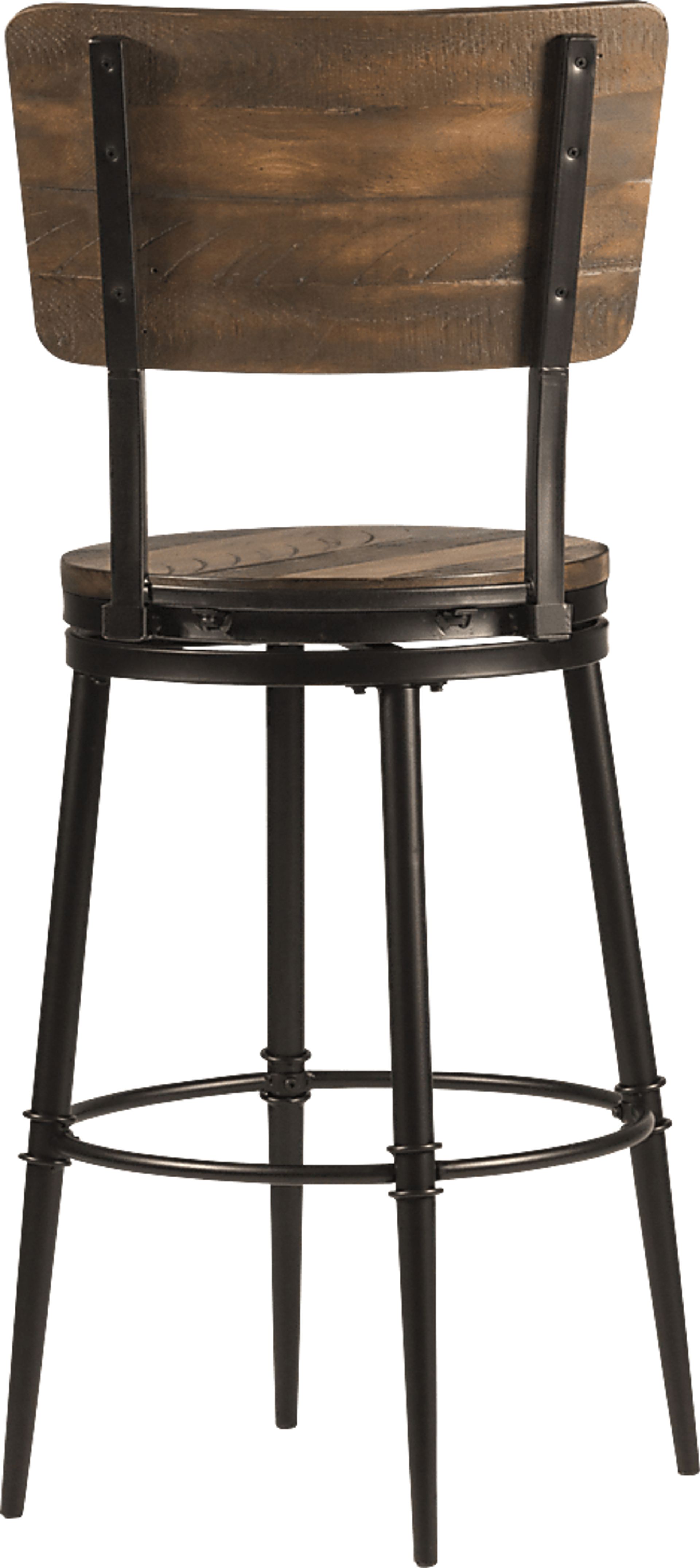 Valyermo Brown Swivel Counter Height Stool - Image 4