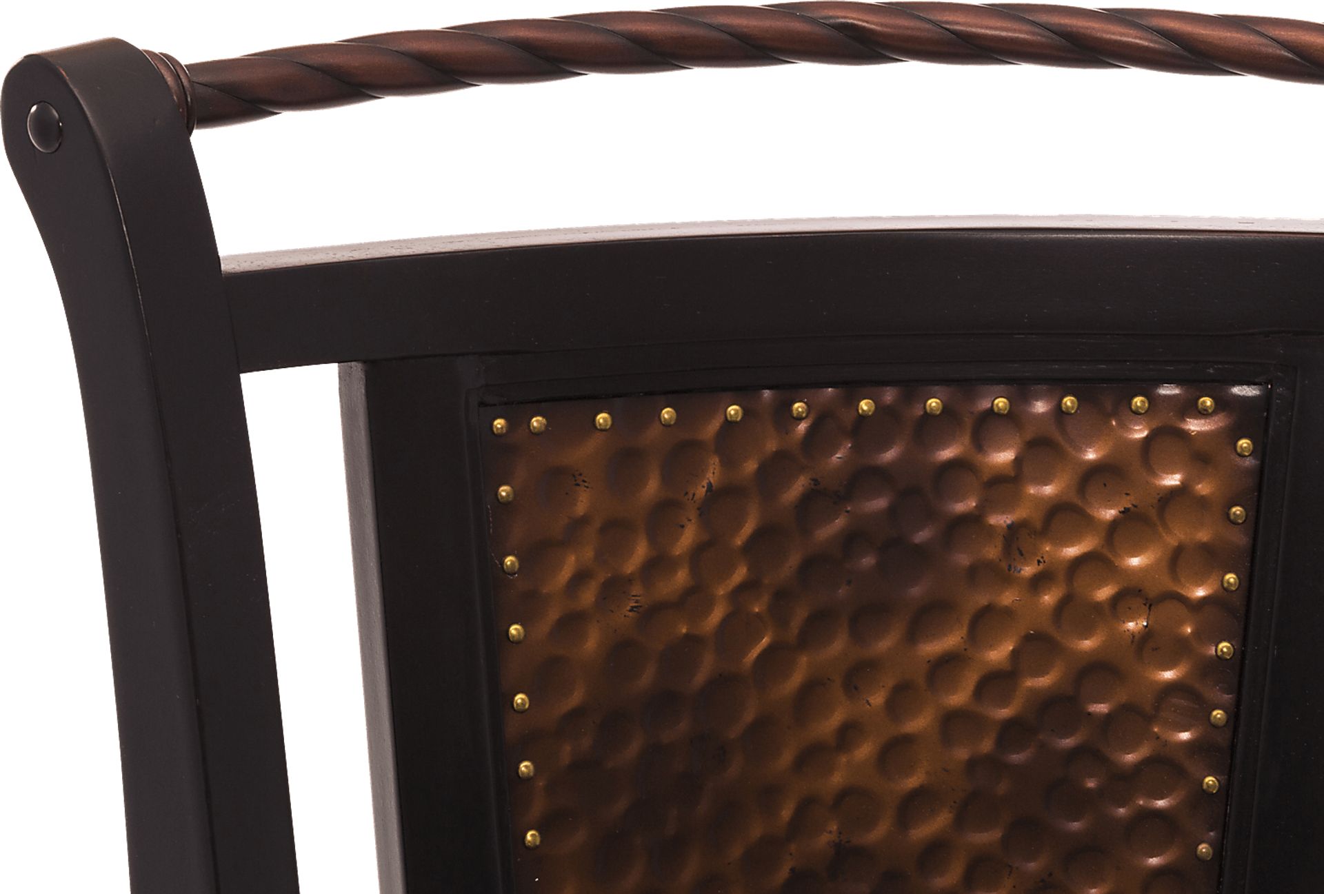 Vanburgh Black Swivel Counter Height Stool - Image 3
